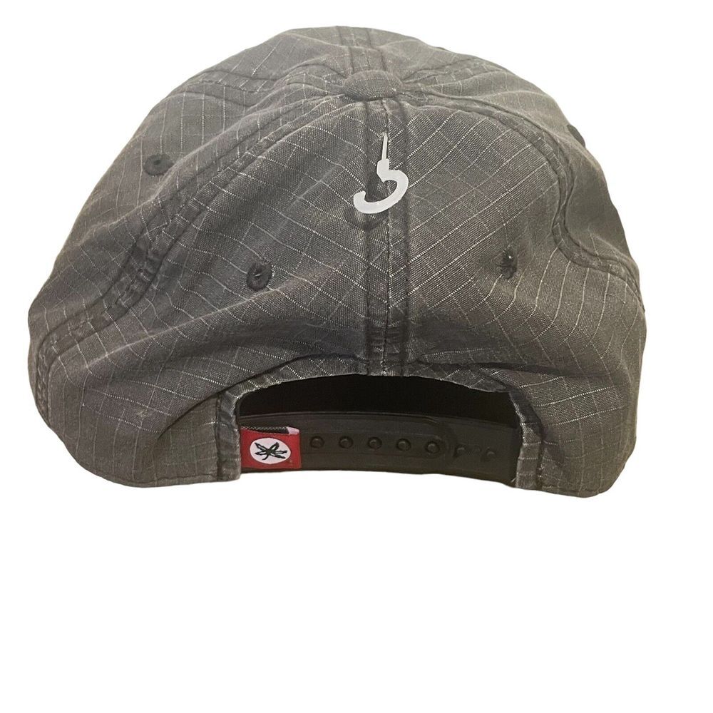 OHIO STATE Hat Snapback Ripstop Gray OSU Buckeyes NCAA Big 10 University College - Picture 5 of 11